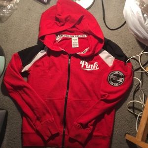 RARE VS PINK HOODIE MED